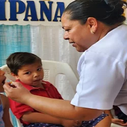Más de 75 mil vacunas se aplicarán en Chontales durante la Campaña Nacional que inició este martes 7 finalizará el 30 de abril