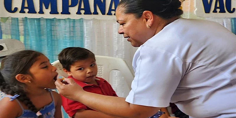 Más de 75 mil vacunas se aplicarán en Chontales durante la Campaña Nacional que inició este martes 7 finalizará el 30 de abril