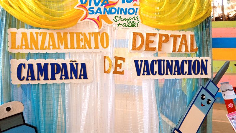 Campaña Nacional de Vacunación se desarrolla en Chontales.