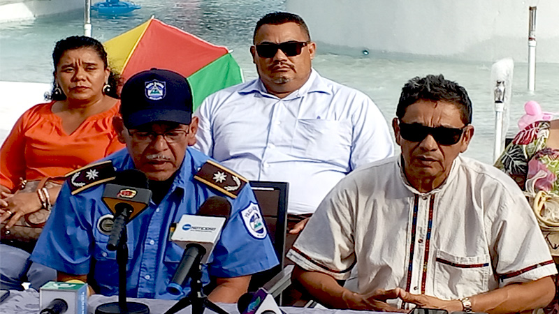 Comisionado general Douglas Antonio Delgado Madriz, jefe de la Policía de Chontales.