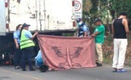 Accidente en la entrada principal a Villa Sandino dejó a un motociclista muerto