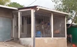 Incendio en una vivienda del barrio Tamanes de Juigalpa, dejó daños económicos y materiales