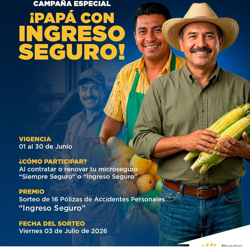 Financiera FDL celebra a Papá con el sorteo de 16 pólizas de seguro
