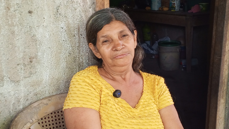 Doña María Estela Lumbí, tía de Martha Leonor-Foto Punto Noticioso.
