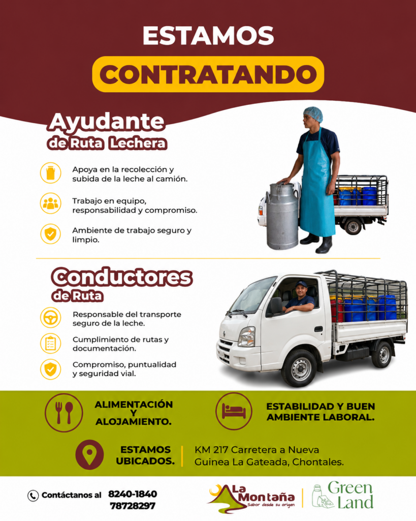 Llegó la oportunidad de empleo que estabas esperando.