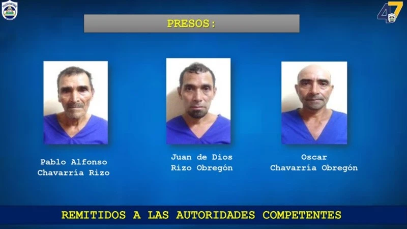 Policía capturó a los presuntos autores del doble homicidio registrado en San Ramón-Matagalpa