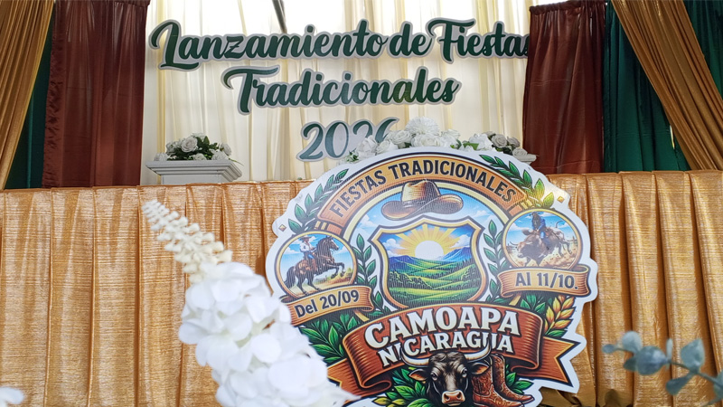 Fiesta tradicional de Camoapa 2026. 