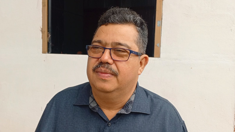 Reverendo Abel Mendoza, coordinador en Chontales de la Federación de Iglesias Evangélicas Nicaragüenses.