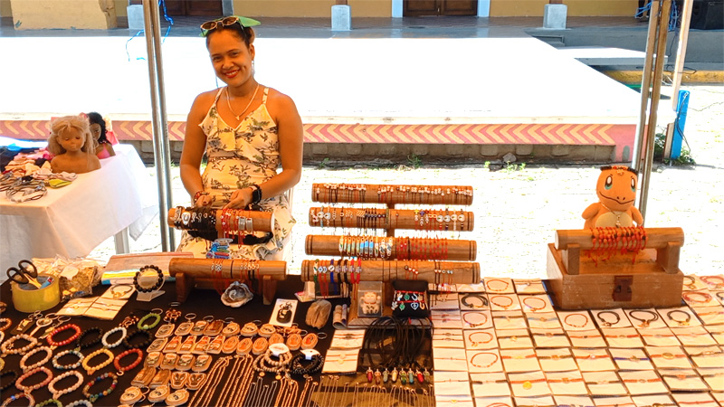 Artesanos participaron en la Expo Feria Turística.