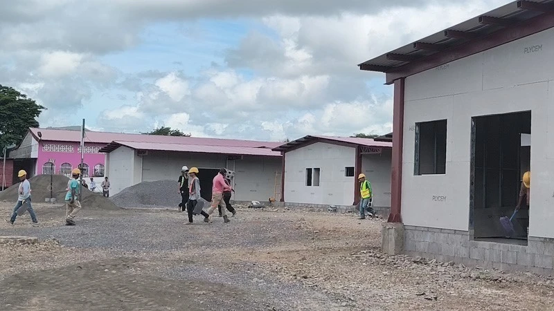 Hospital Primario “Acoyapa Bendito” presenta un avance del 26%